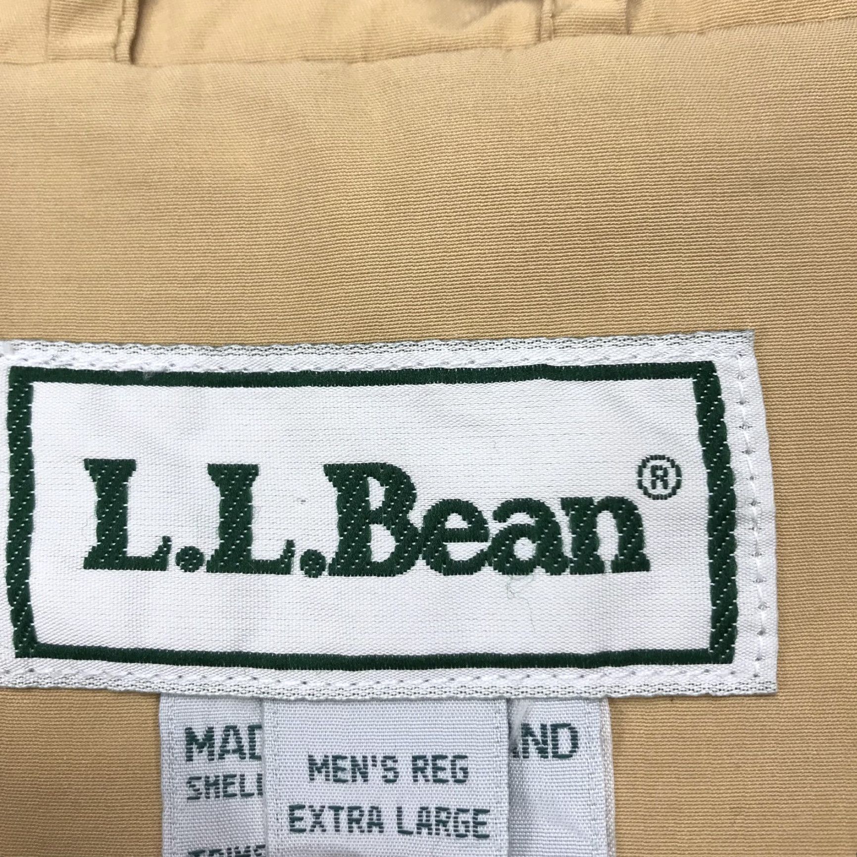 Vintage VINTAGE L.L. Bean Jacket Mens XL Tan Field Hunting Coat Multi Pocket Outdoors Shirt Size US XL / EU 56 / 4 - 5 Thumbnail