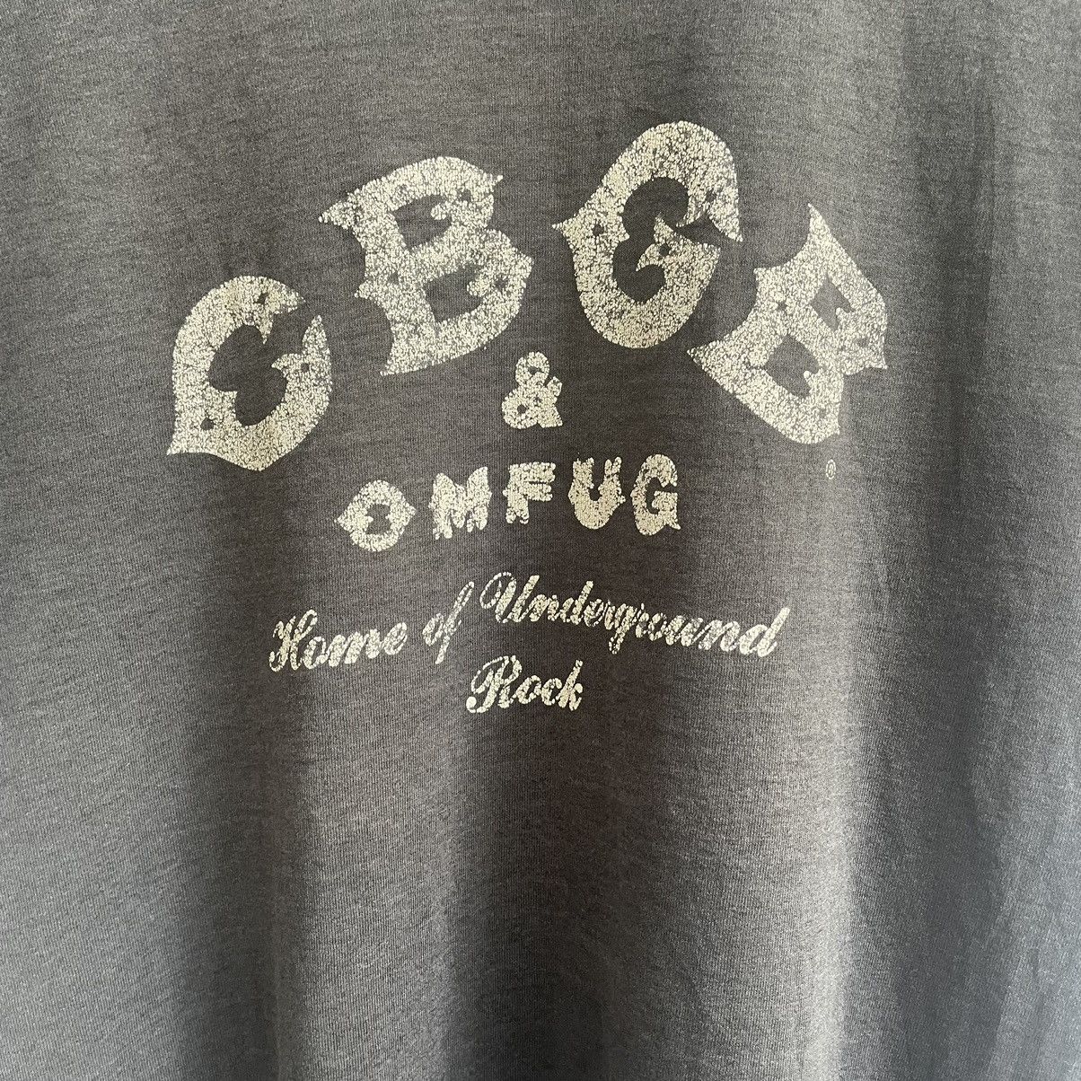 Band Tees × Vintage Vintage 80s CBGB OMFUG tshirt Size US M / EU 48-50 / 2 - 4 Thumbnail