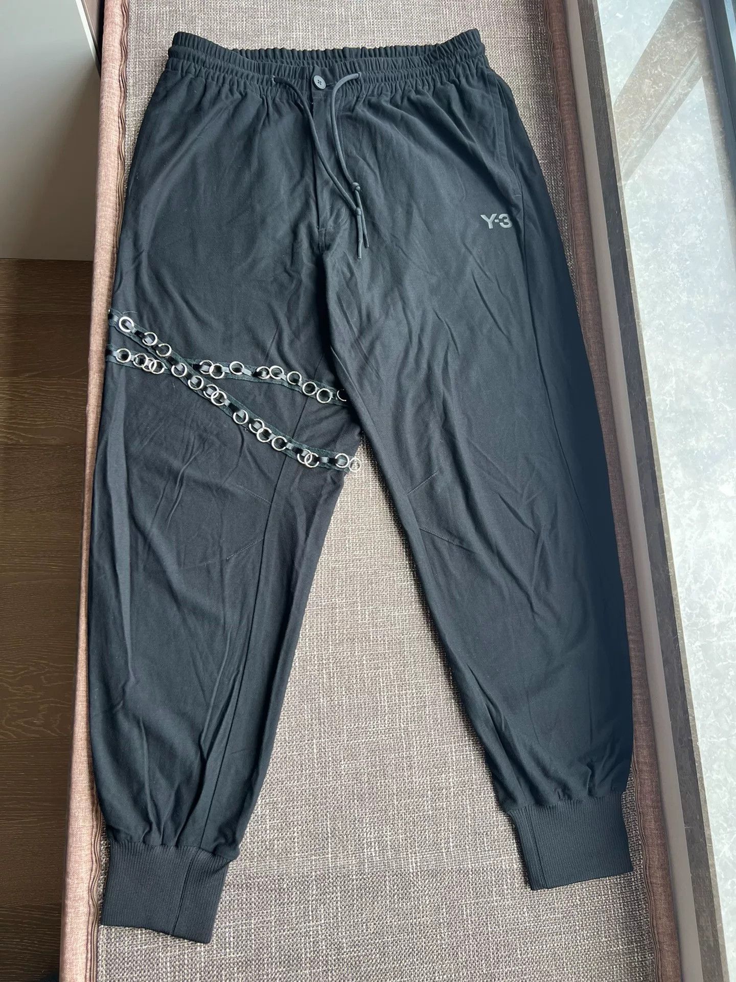 Y-3 Y-3 Men's Black Samurai Trousers Size US 30 / EU 46 - 1 Thumbnail