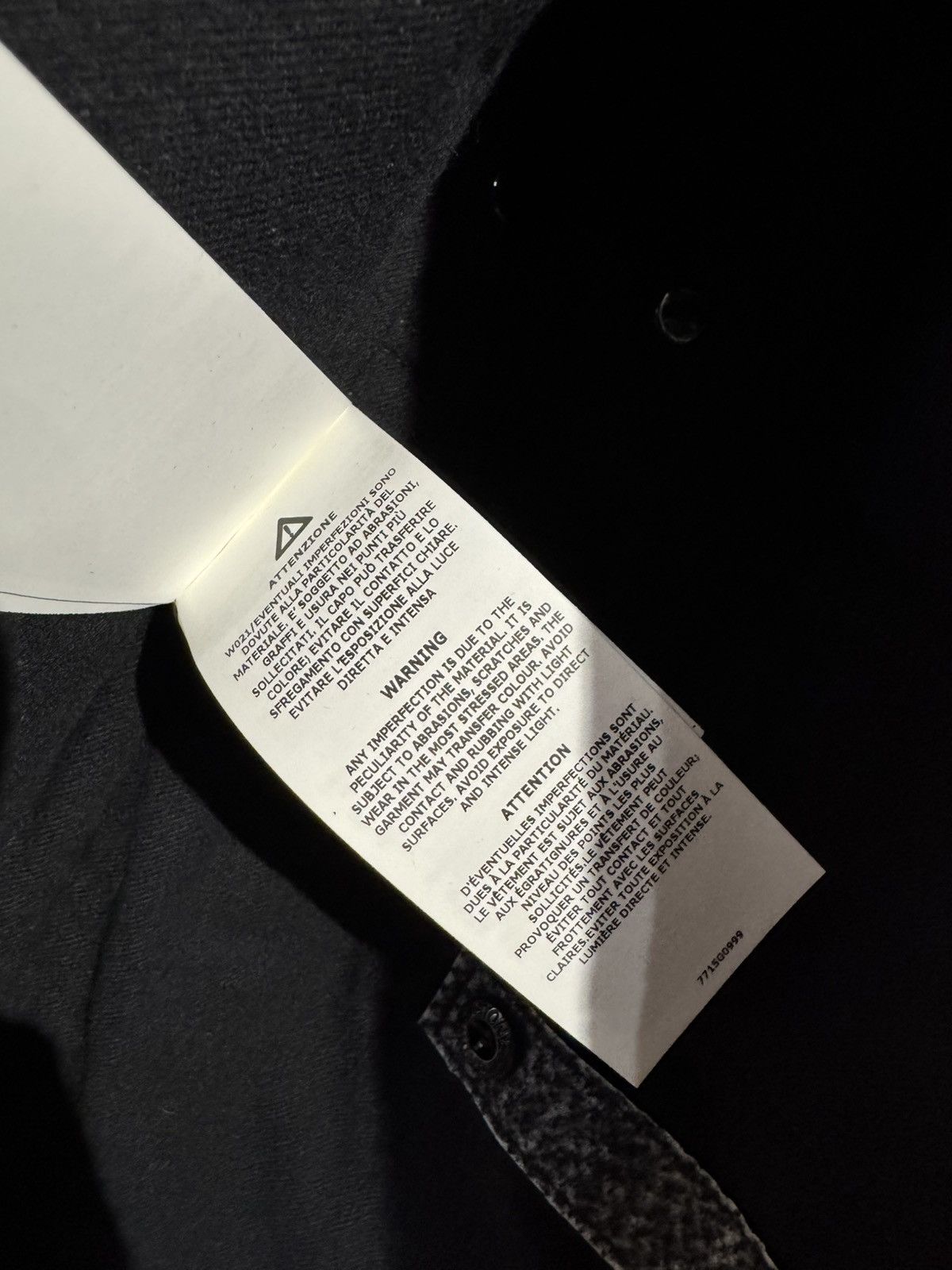 Stone Island Stone Island Needle Punched Reflective Vest Grey Black Size US L / EU 52-54 / 3 - 13 Thumbnail