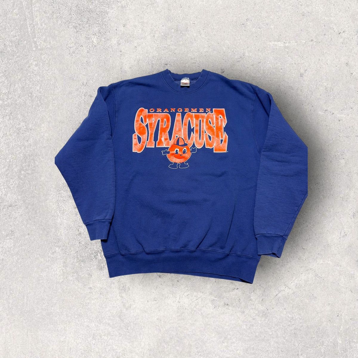 Fruit Of The Loom × NCAA × Vintage Vintage Syracuse Orangemen sweatshirt Size US XL / EU 56 / 4 - 1 Thumbnail