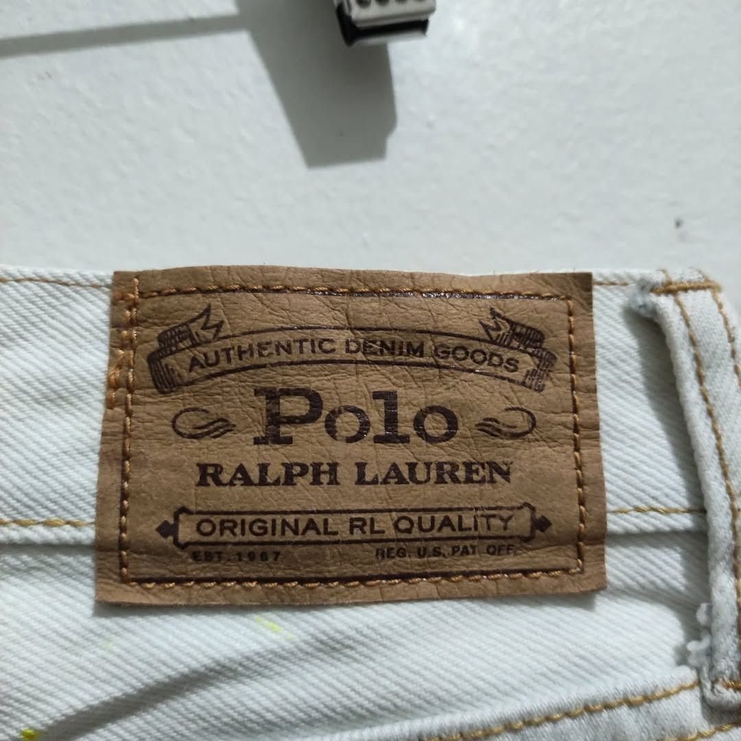 Polo Ralph Lauren Polo Ralph Lauren Paint Splatter Jeans Size 30 Size 30" / US 8 / IT 44 - 8 Thumbnail