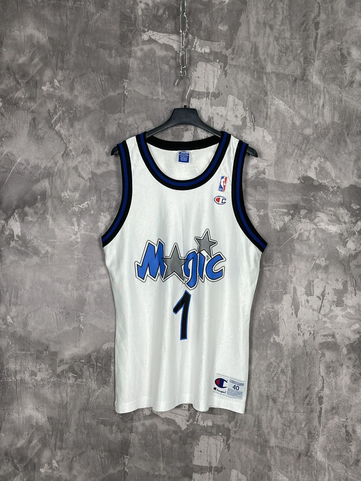 Champion × NBA Orlando Magic NBA BASKETBALL CHAMPION JERSEY #1 A. HARDAWAY Size US M / EU 48-50 / 2 - 1 Thumbnail