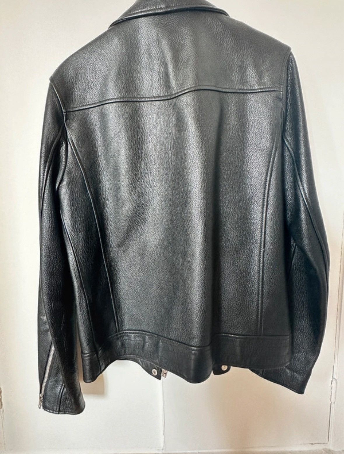 Vivastudio Perfecto style leather jacket grained Size US XS / EU 42 / 0 - 6 Thumbnail