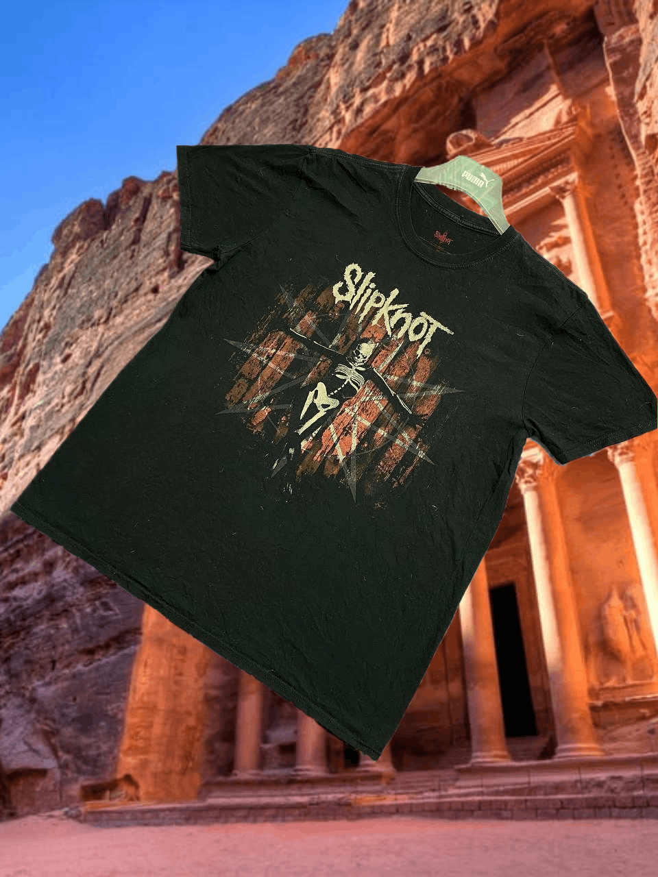 Slipknot Streetwear T-Shirt Slipknot big logo black Y2K Vintage Size US XL / EU 56 / 4 - 1 Thumbnail
