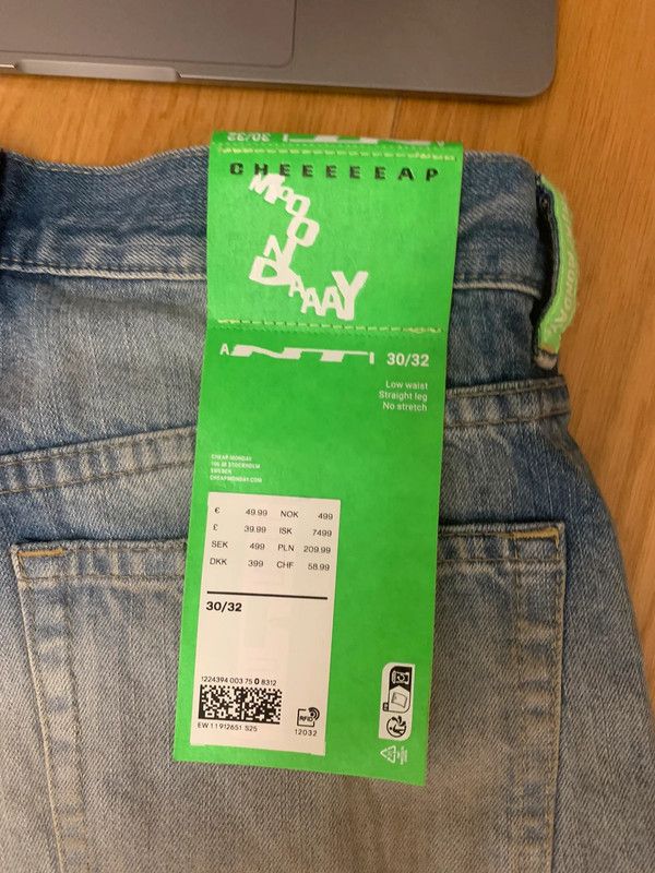 Cheap Monday × JNCO weekday/cheap monday baggy jeans brand new Size US 30 / EU 46 - 4 Thumbnail