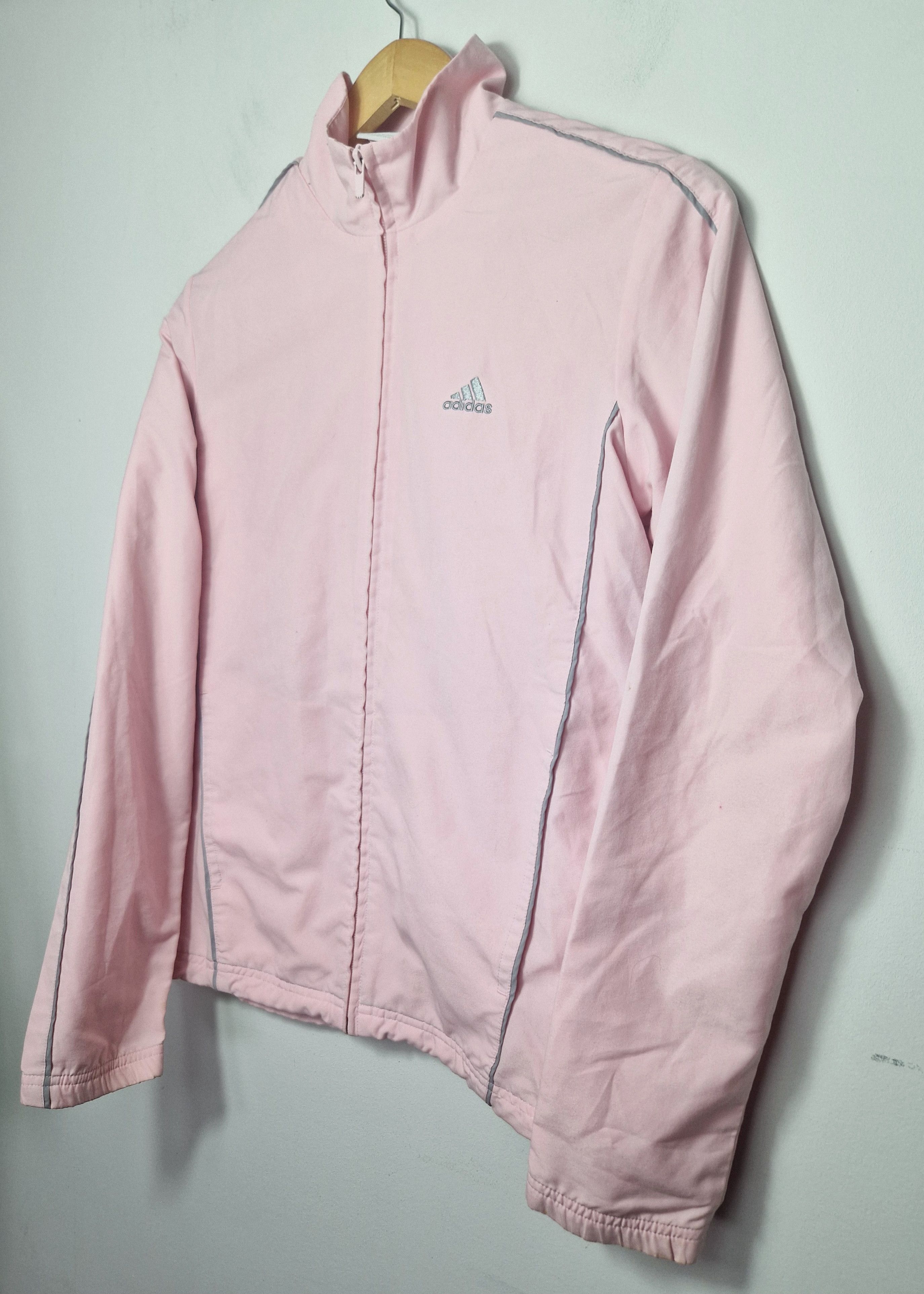 Adidas Adidas light pink vintage y2k jacket windbreaker 2000s Size M / US 6-8 / IT 42-44 - 2 Thumbnail