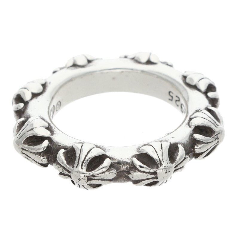 Chrome Hearts Chrome Hearts Cross Band Silver Ring Size ONE SIZE - 2 Thumbnail