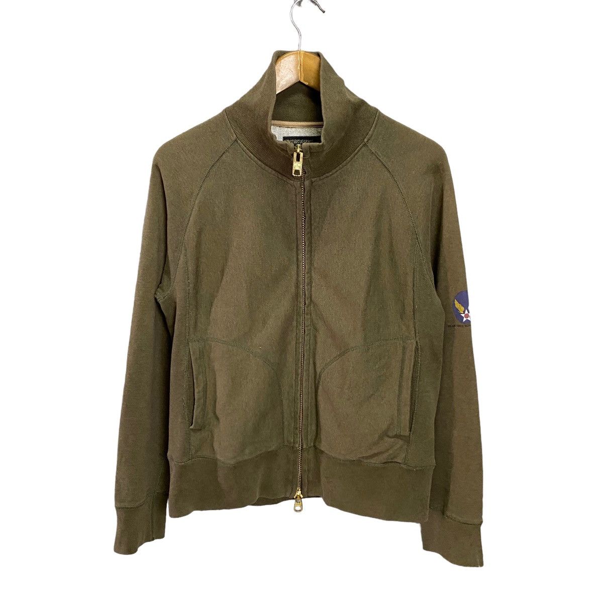 Schott Schott US Airforce style zipper sweater Size US M / EU 48-50 / 2 - 1 Thumbnail