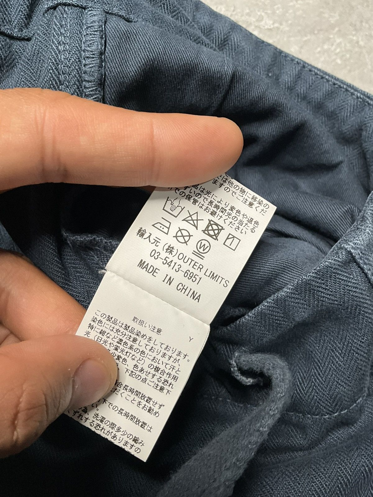 Nigel Cabourn Nigel Cabourn Herringbone Military Cargo Pants Size US 32 / EU 48 - 9 Thumbnail