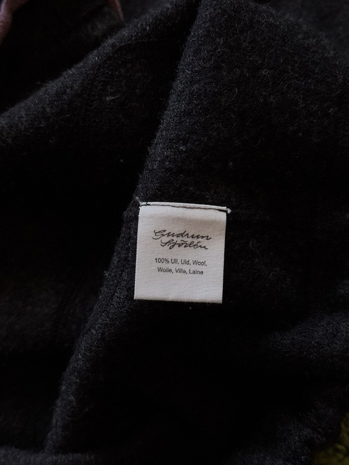 Designer × Gudrun Sjoden Gudrun Sjoden avant garde 100% wool parka hooded jacket Size M / US 6-8 / IT 42-44 - 5 Thumbnail
