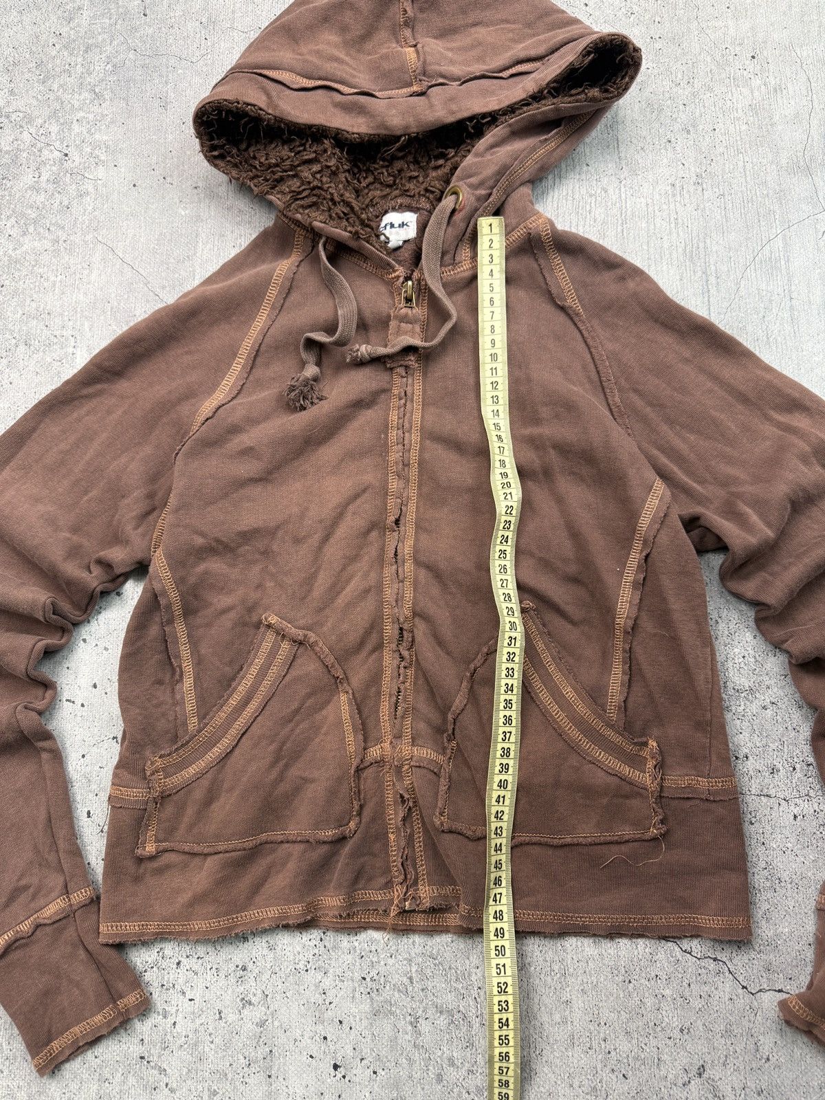 Abercrombie & Fitch Vintage Abercrombie And Fitch Style Fur Zip Hoodie Size US S / EU 44-46 / 1 - 5 Thumbnail