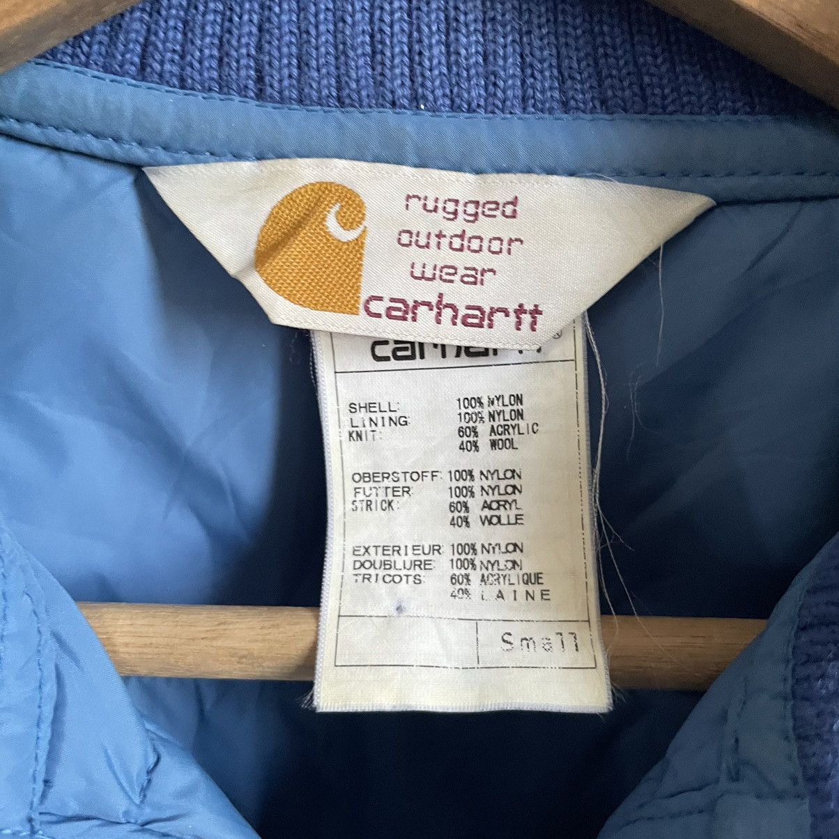 Carhartt Vintage Carhartt Puffer Jacket Size US S / EU 44-46 / 1 - 5 Thumbnail