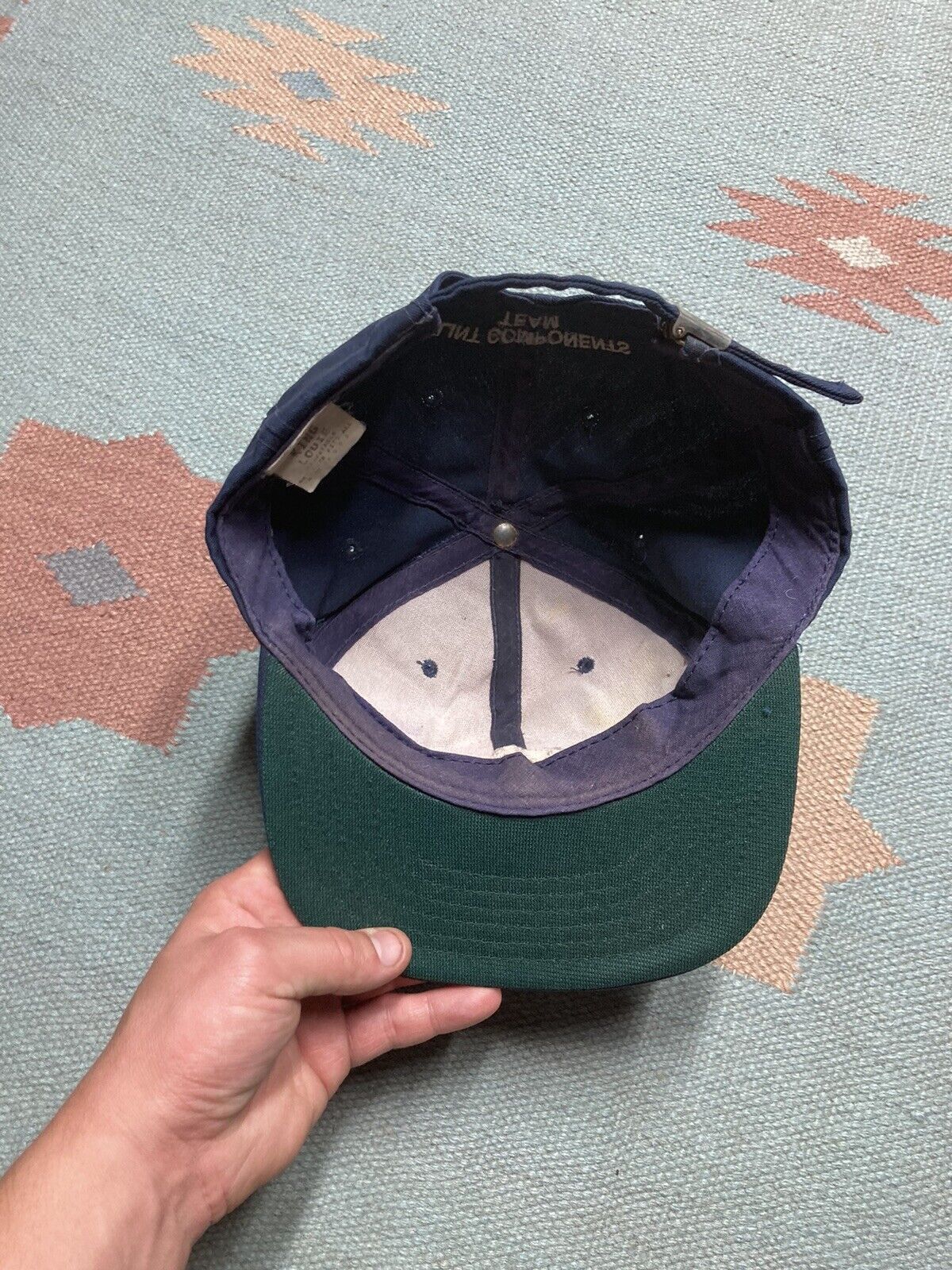 Vintage VTG hat worlds best powertrains flint Michigan GM UAW USA Size ONE SIZE - 5 Thumbnail