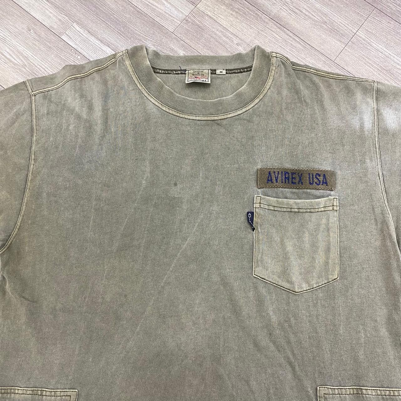 Avirex RARE💥 Avirex Multi Pocket T-shirt Natural Faded G.O.A Style Size US M / EU 48-50 / 2 - 3 Thumbnail