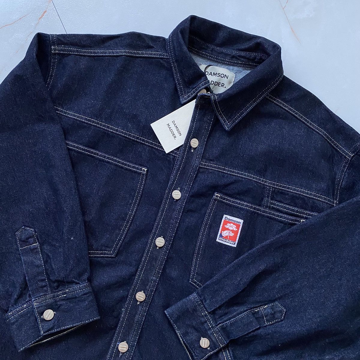 Other NOVA OVERSIZED DENIM JACKET DAMSON MADDER Size XL / US 12-14 / IT 48-50 - 4 Thumbnail