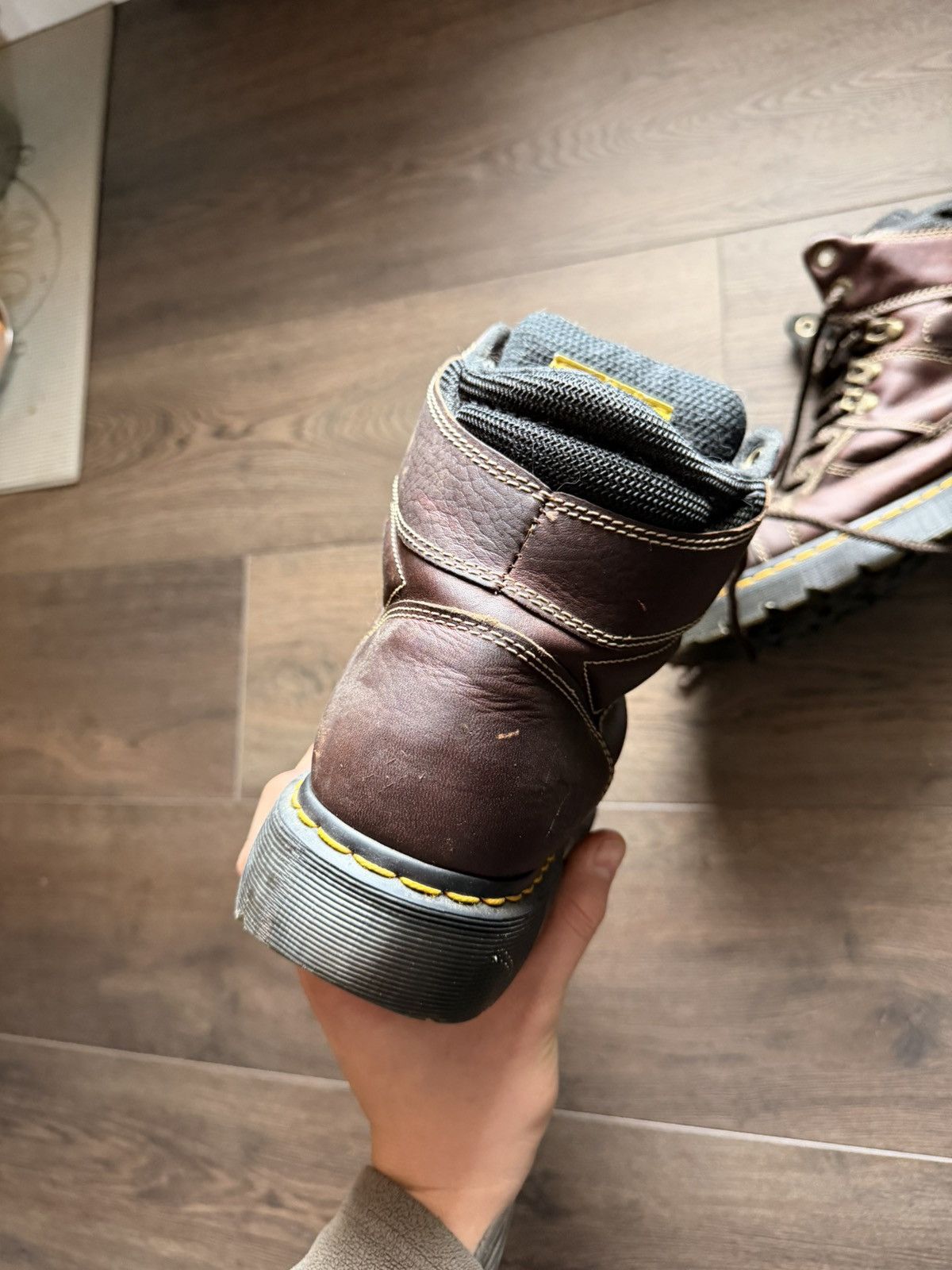Dr. Martens Vintage 90s Dr.Martens Leather Boots Size US 11 / EU 44 - 6 Thumbnail
