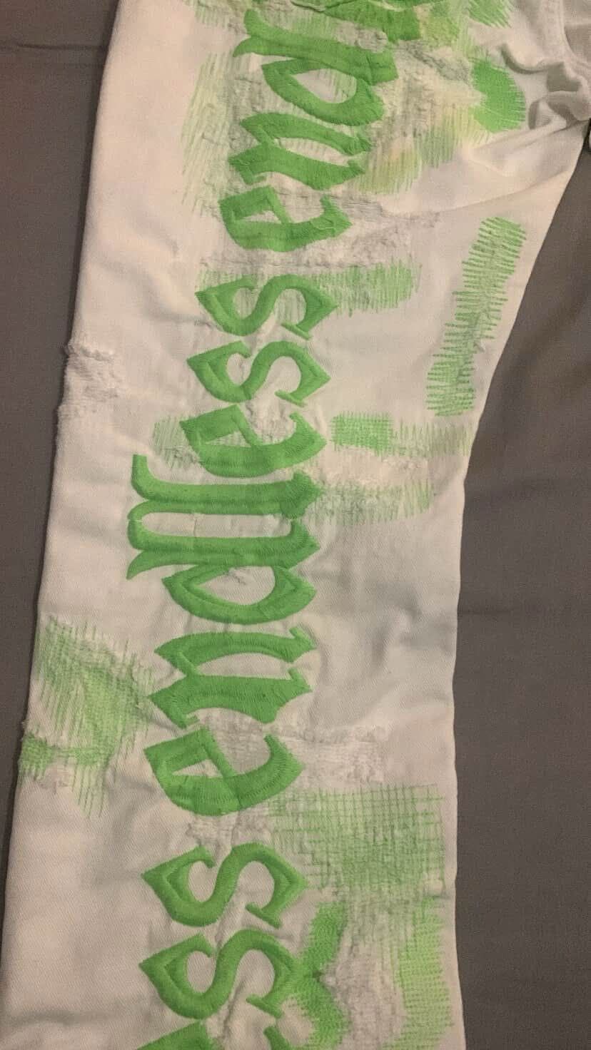 Other endless denim “green on white” size 34 Size US 34 / EU 50 - 13 Thumbnail