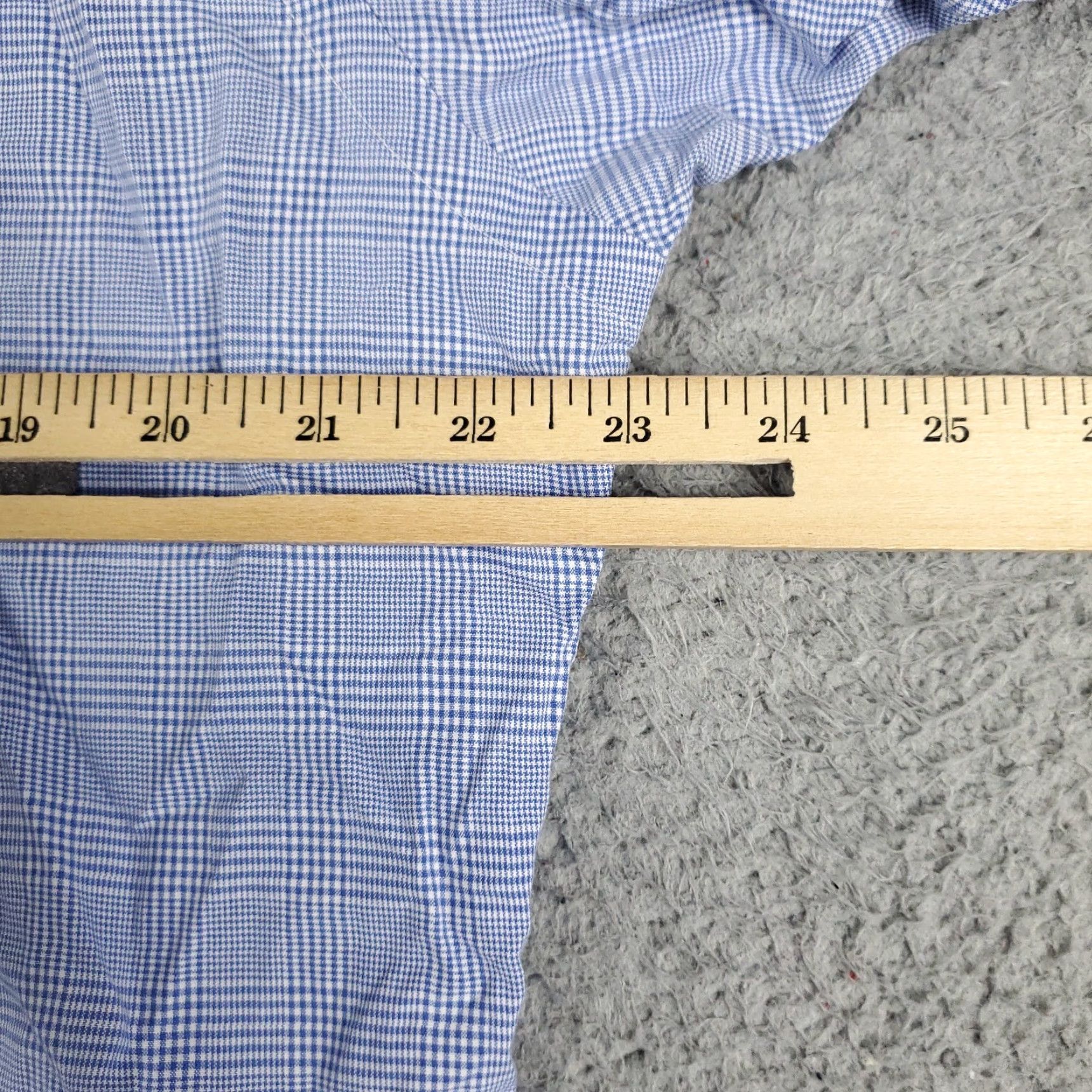 Ralph Lauren Ralph Lauren Dress Shirt Blue Plaid Button-Up Long Sleeve Adult 16 Mens Size 42R - 5 Thumbnail