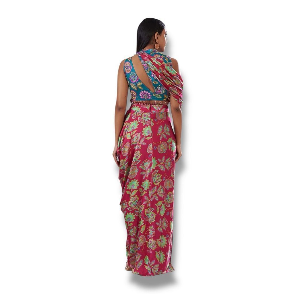 Other DiyaRajvvir Skirt Modal Printed Skirt Medium Size 30" / US 8 / IT 44 - 2 Thumbnail