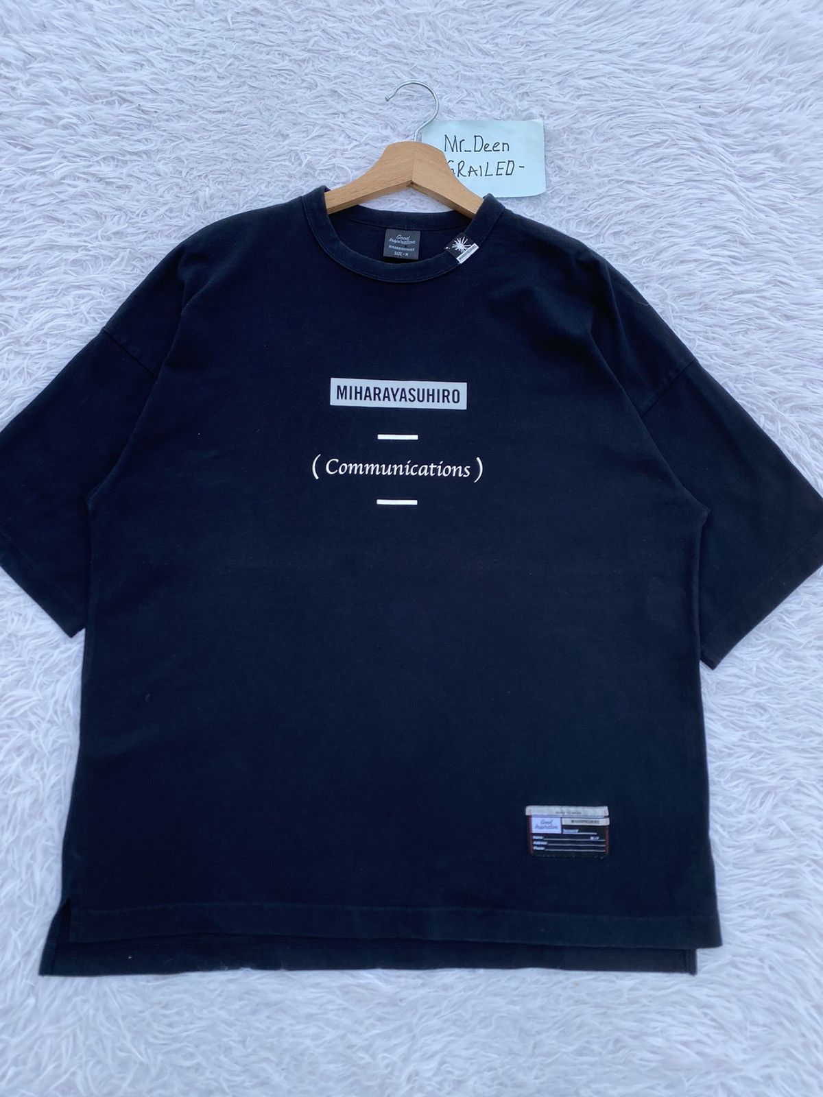 GU × Maison MIHARA YASUHIRO Rare Miharayasuhiro Japanese Brand (communication) Print Tee Size US M / EU 48-50 / 2 - 5 Thumbnail