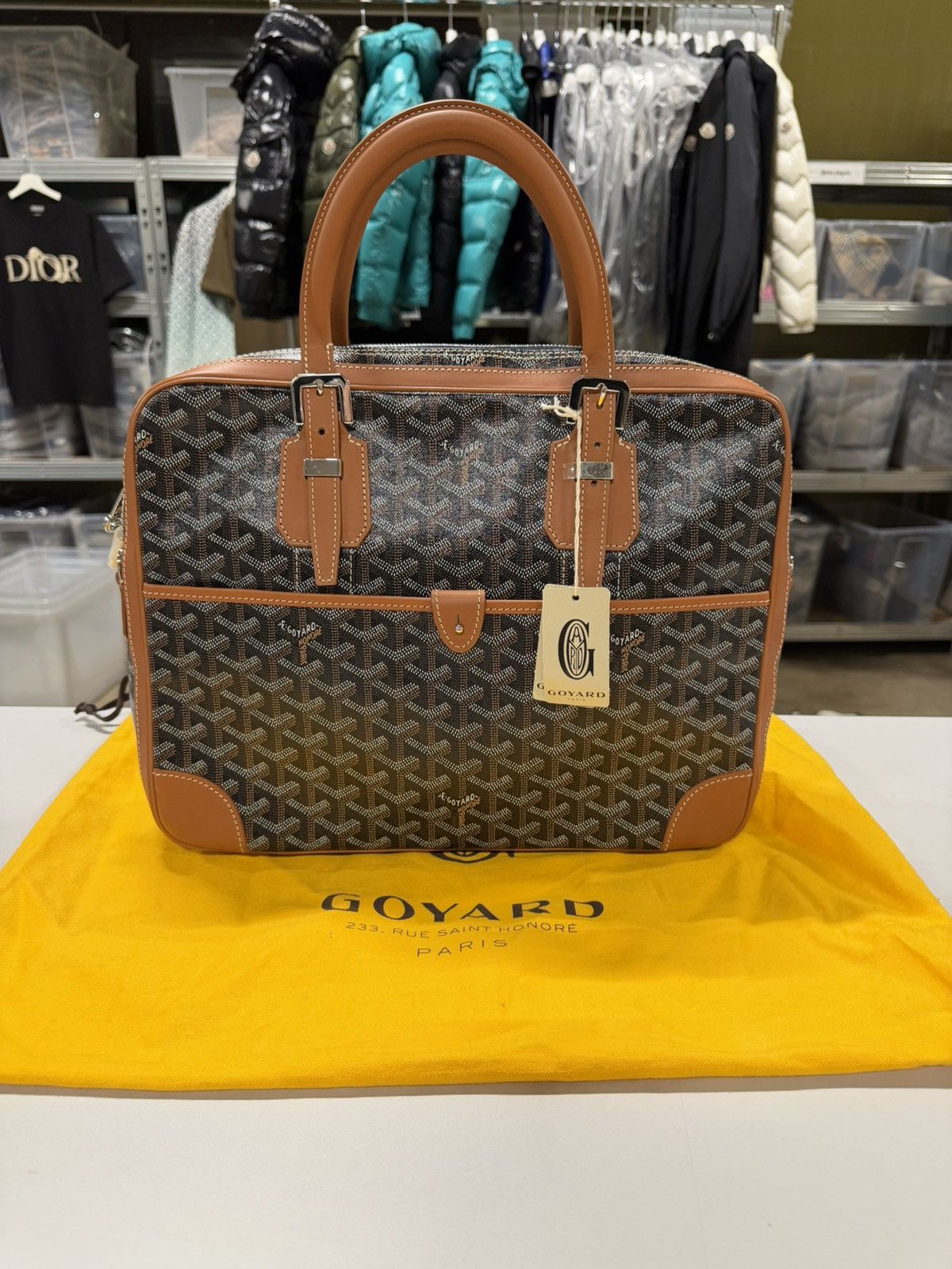 Goyard Goyard Ambassade PM documente Briefcase NEW Size ONE SIZE - 1 Thumbnail