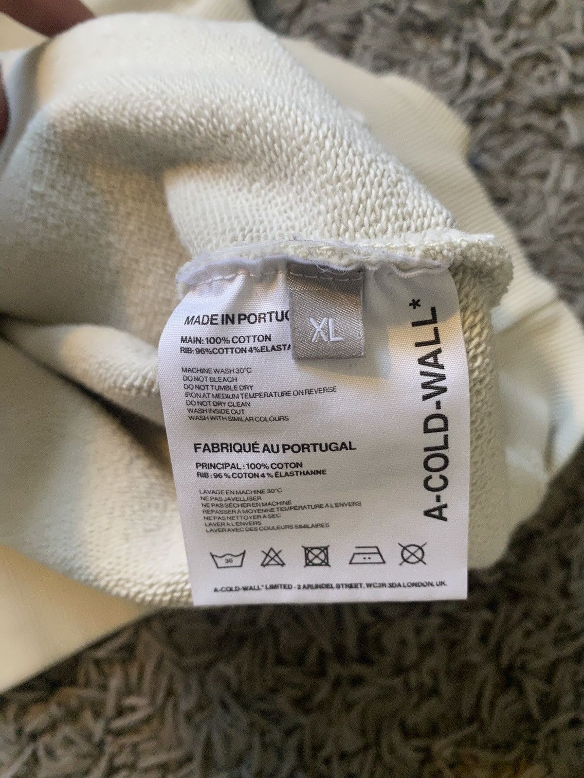 A-COLD-WALL* A cold wall hoodie Size US XL / EU 56 / 4 - 3 Thumbnail