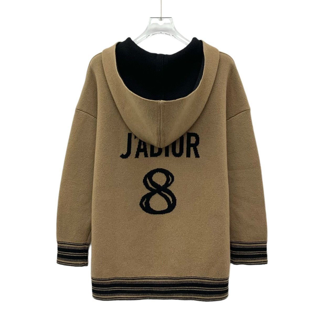 Dior Dior Logo Letter Intarsia Cashmere Hooded Sweatshirt K26WX Size US XS / EU 42 / 0 - 2 Thumbnail