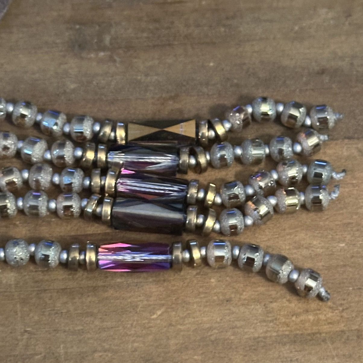 Other Suede cord crystal tassel necklace Size ONE SIZE - 3 Thumbnail