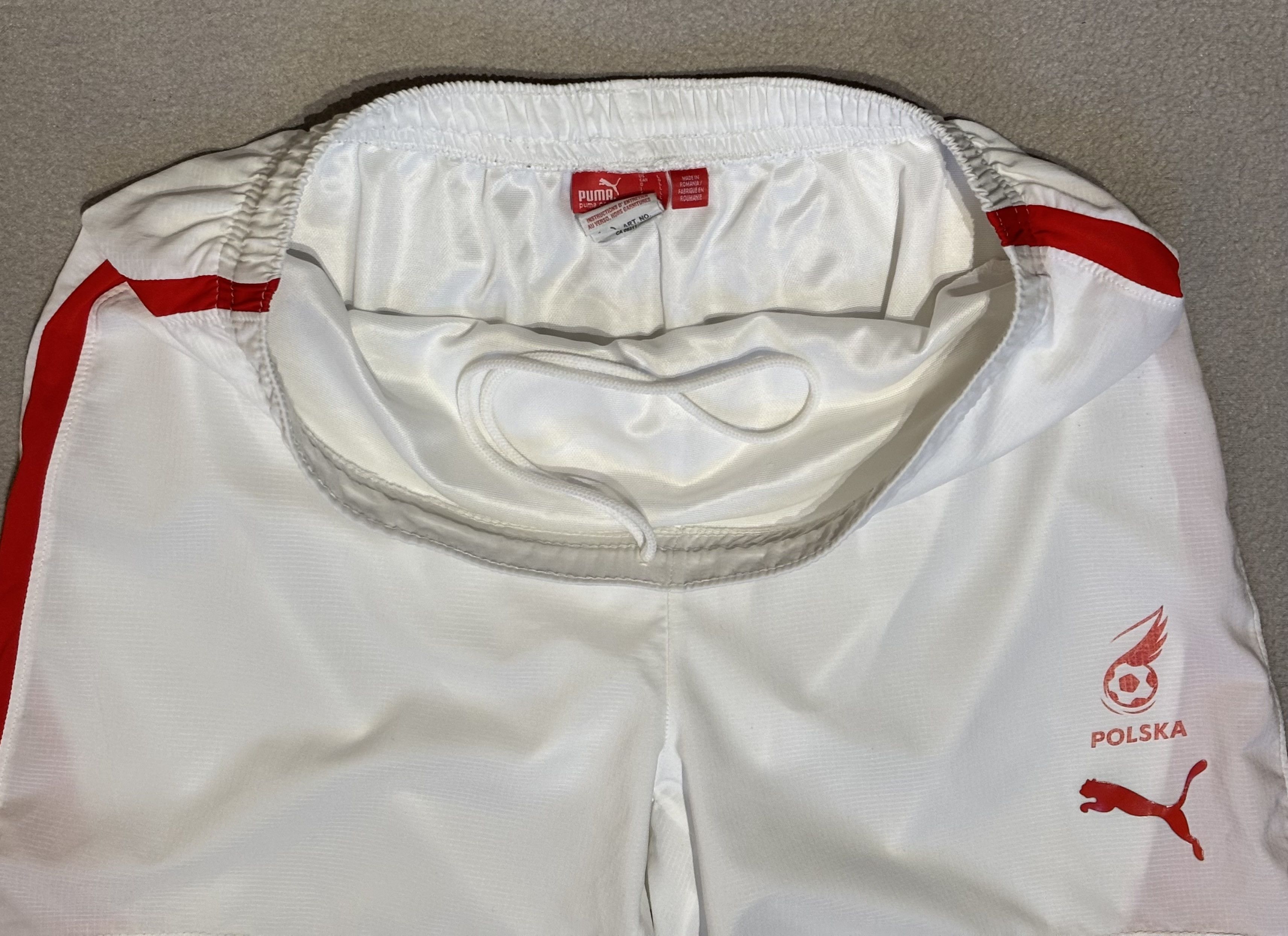 Puma Poland 2008 Puma Football Shorts Size L Size US 35 - 10 Thumbnail