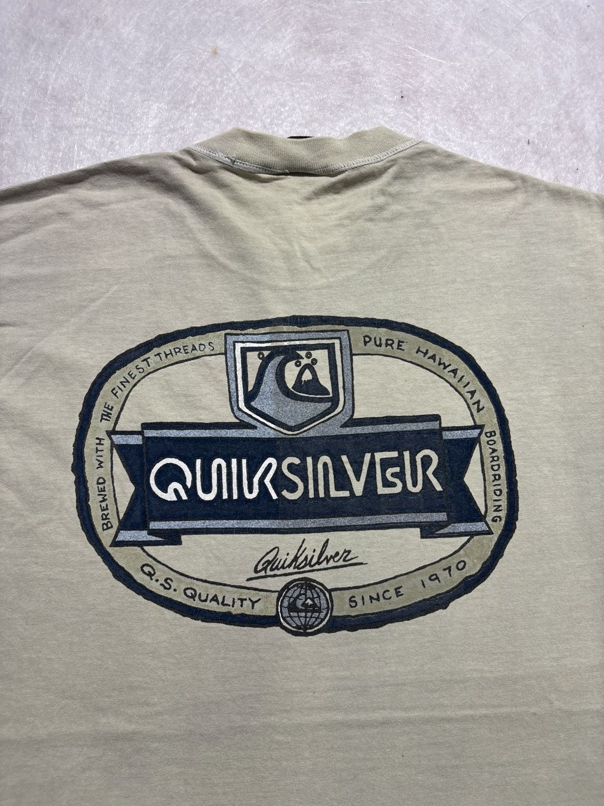 Quiksilver Vintage Quiksilver Tshirt Size US L / EU 52-54 / 3 - 3 Thumbnail