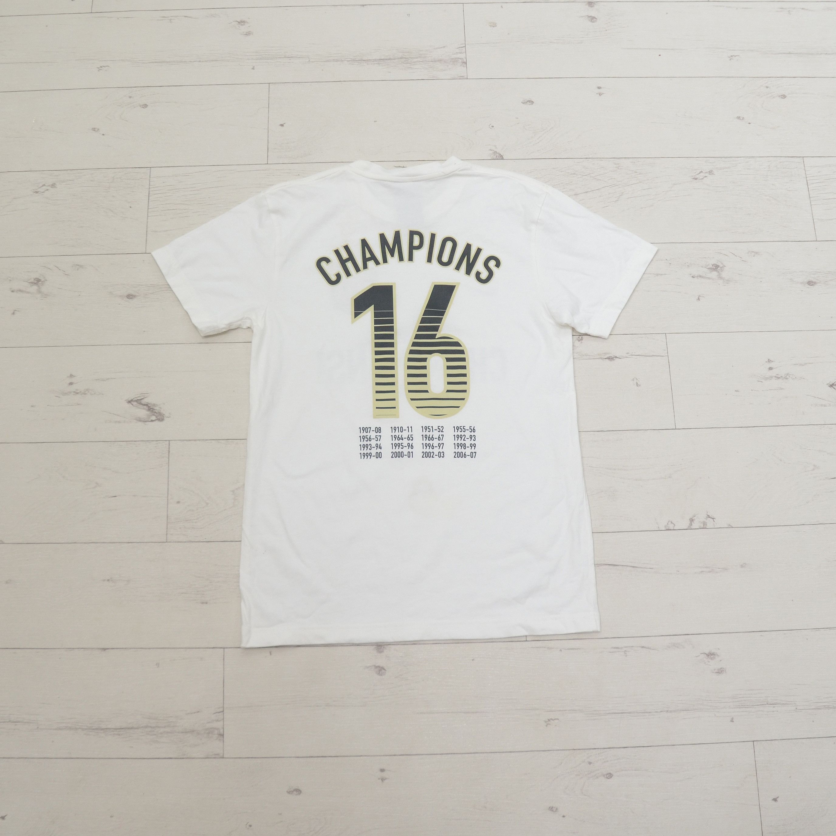 Nike NIKE T-shirt Manchester United 06/07 We Are The Champions Size US M / EU 48-50 / 2 - 7 Thumbnail