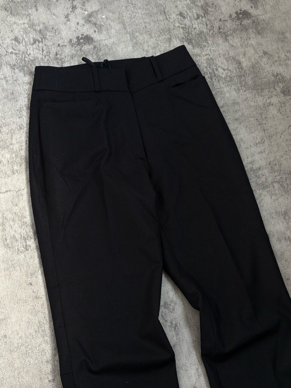 Jil Sander Jil Sander Rare Black Wool Women’s Pants Size 24" / US 00 / IT 34 - 3 Thumbnail