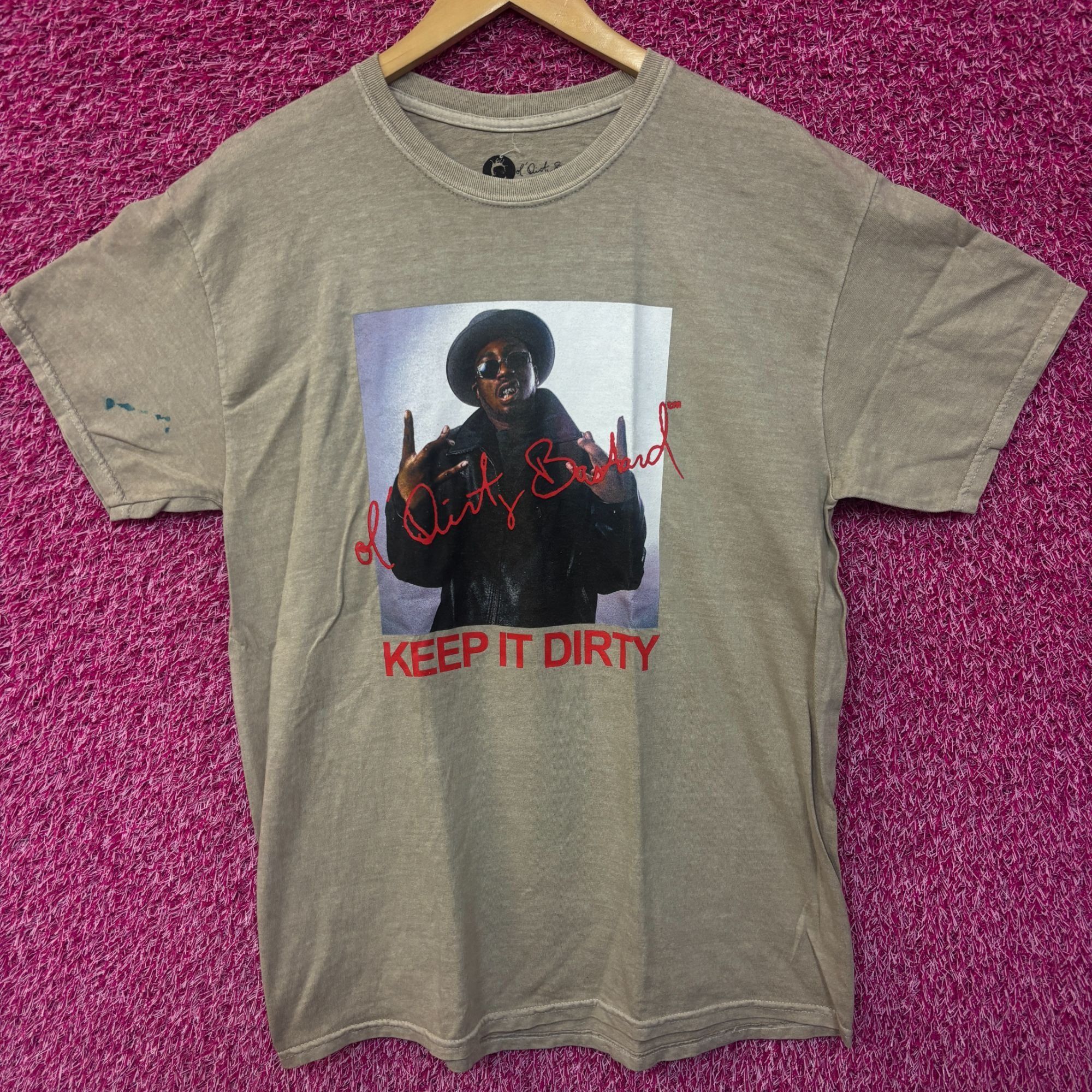 Rap Tees Ol Dirty Bastard Keep It Dirty Brooklyn Zoo Rap Tee S/M Size US M / EU 48-50 / 2 - 1 Thumbnail