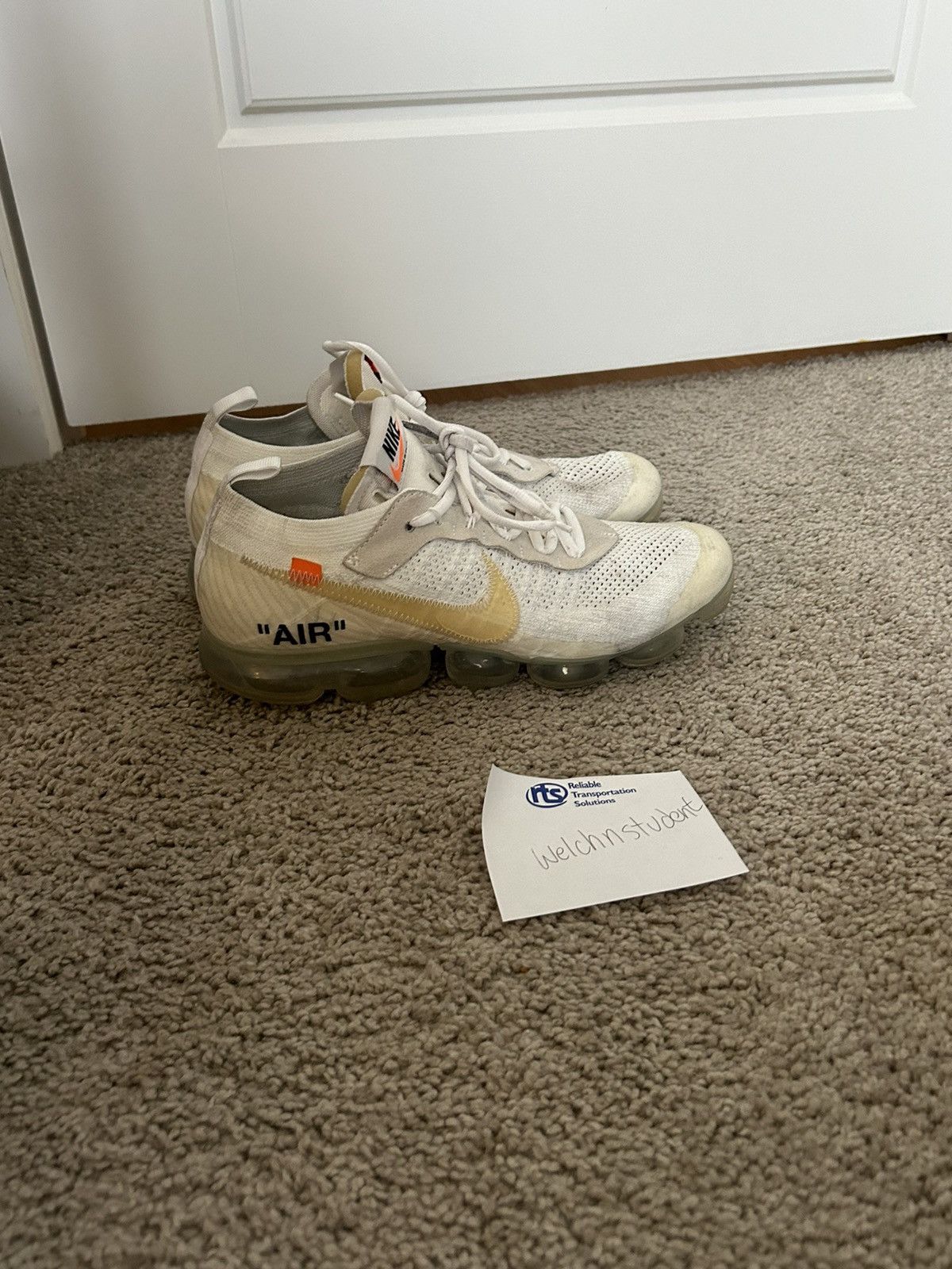 Nike × Off-White Nike Vapormax x Off-White Size US 10.5 / EU 43-44 - 4 Thumbnail