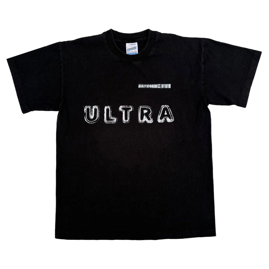 Band Tees Depeche Mode 1997 97 90s Vintage Ultra Band Tour T-Shirt Size US L / EU 52-54 / 3 - 1 Thumbnail