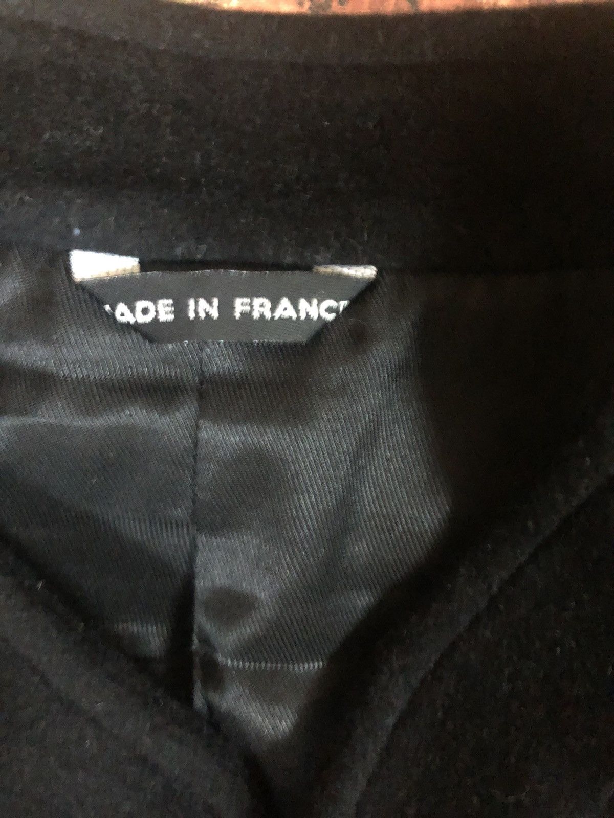 agnes b. Agness b Wool Chore Pocket Style Mandarin Collar Jacket Size US M / EU 48-50 / 2 - 6 Thumbnail