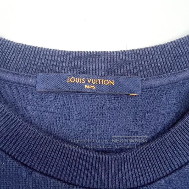 Louis Vuitton Louis Vuitton Dark blue dark stripes presbyopic full logo Size US S / EU 44-46 / 1 - 5 Thumbnail