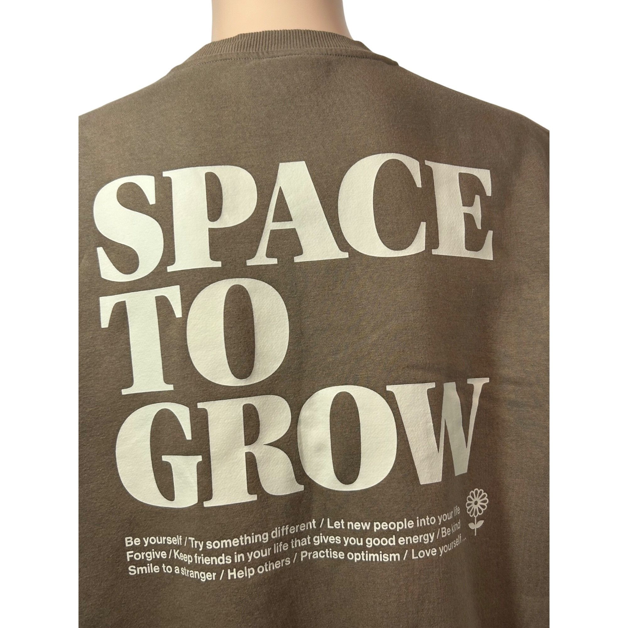 H&M H&M Men “Space To Grow” Brown Sweatshirt XL Crewneck Long Sl Size US XL / EU 56 / 4 - 13 Thumbnail