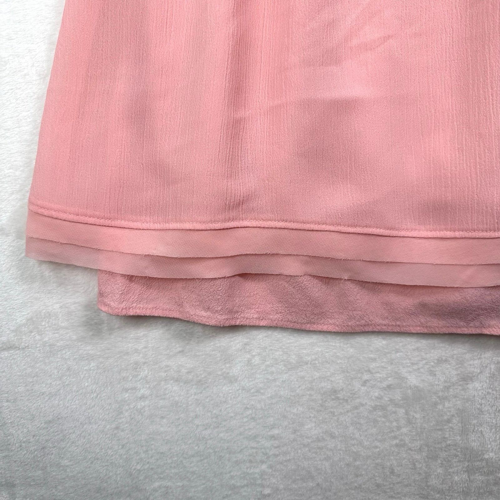 Vera Wang PRINCESS VERA Pink Lace Soft Dress Coquette Romantic Ballet Size S / US 4 / IT 40 - 5 Thumbnail