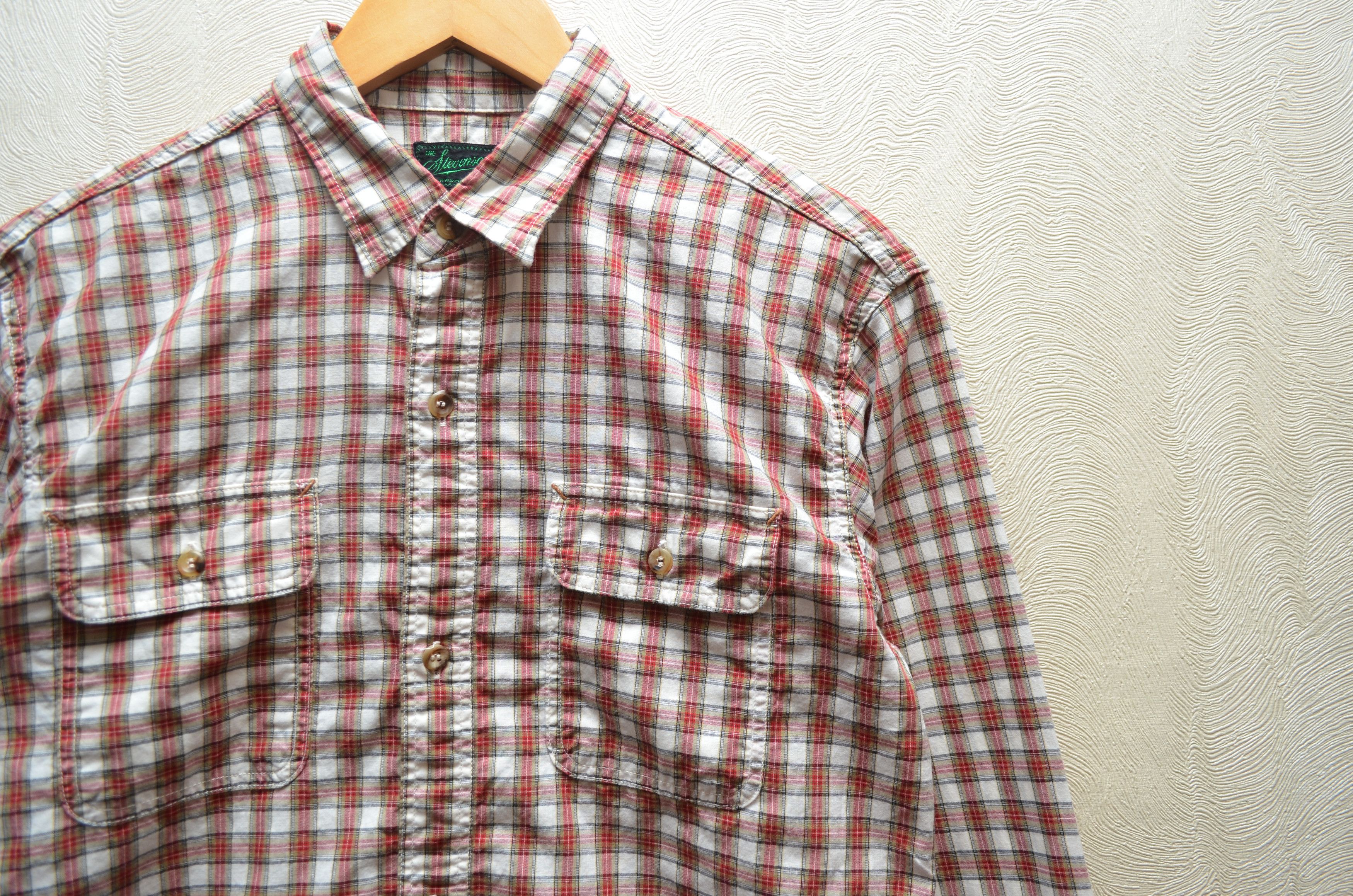 Japanese Brand × Stevenson Overall Co. Stevenson Overall Check Western Shirt Size S Size US S / EU 44-46 / 1 - 5 Thumbnail