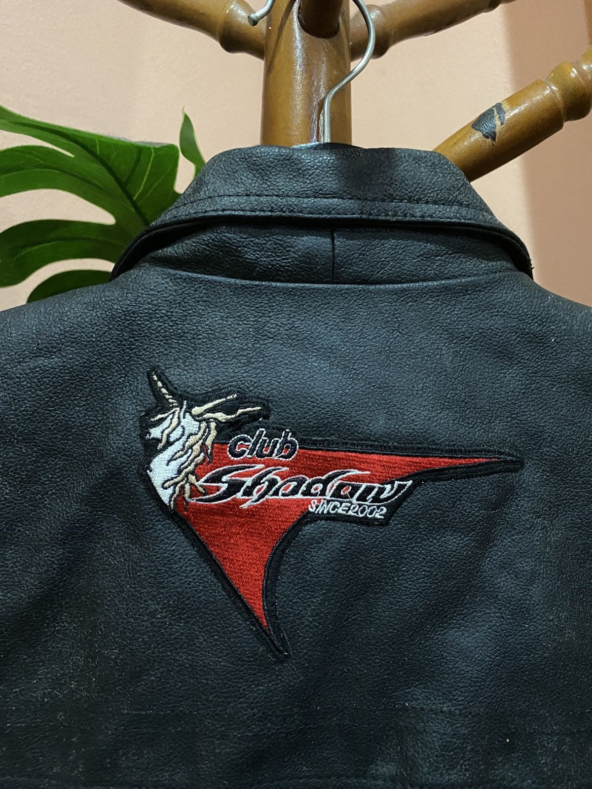 Leather Vintage Club Shadow Leather Biker Vest Pennzoil Patch Size US L / EU 52-54 / 3 - 15 Thumbnail