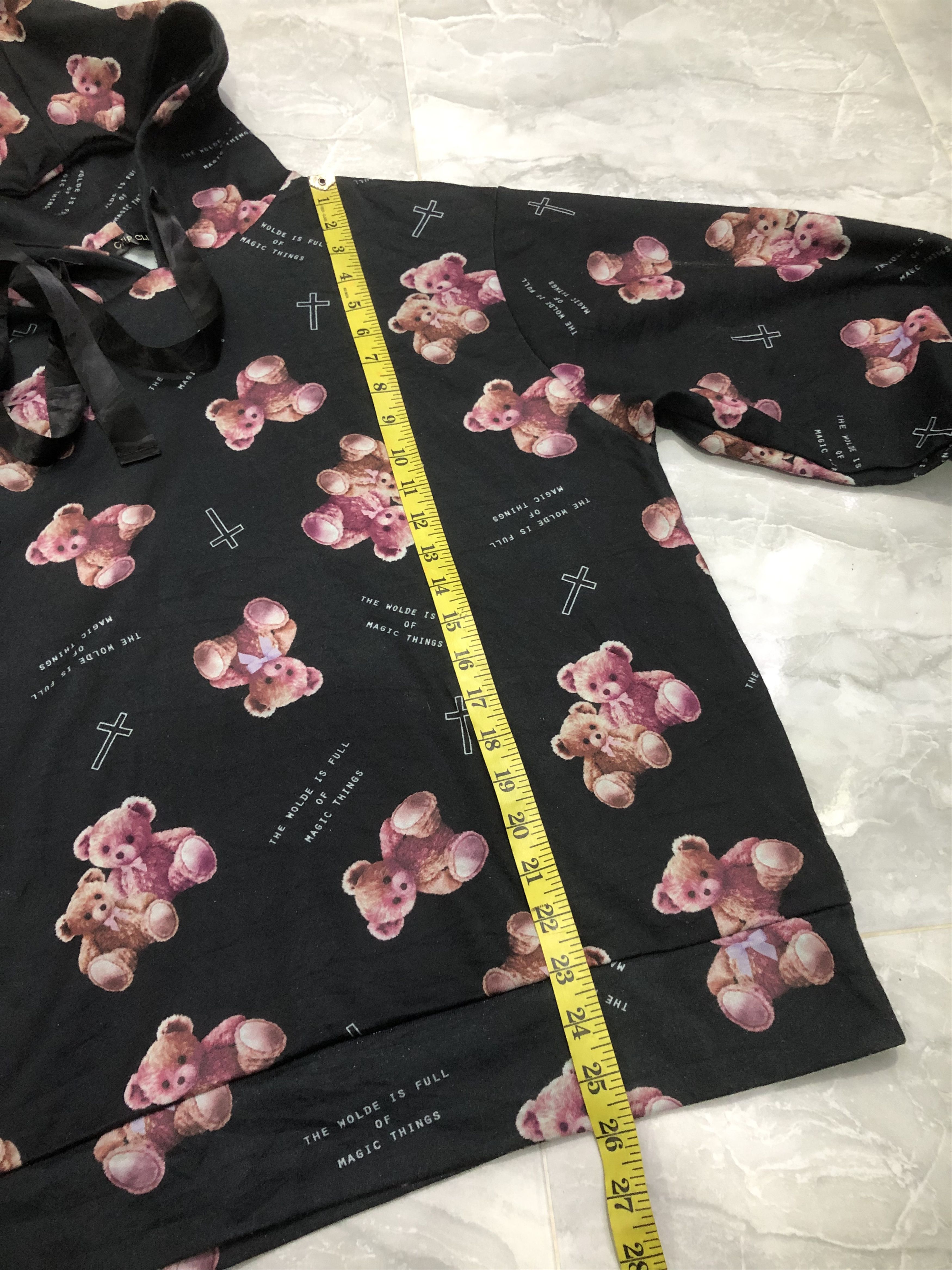 Japanese Brand Chip Clip Teddy Bear All Over Print Hoodie Japan Size M / US 6-8 / IT 42-44 - 18 Thumbnail