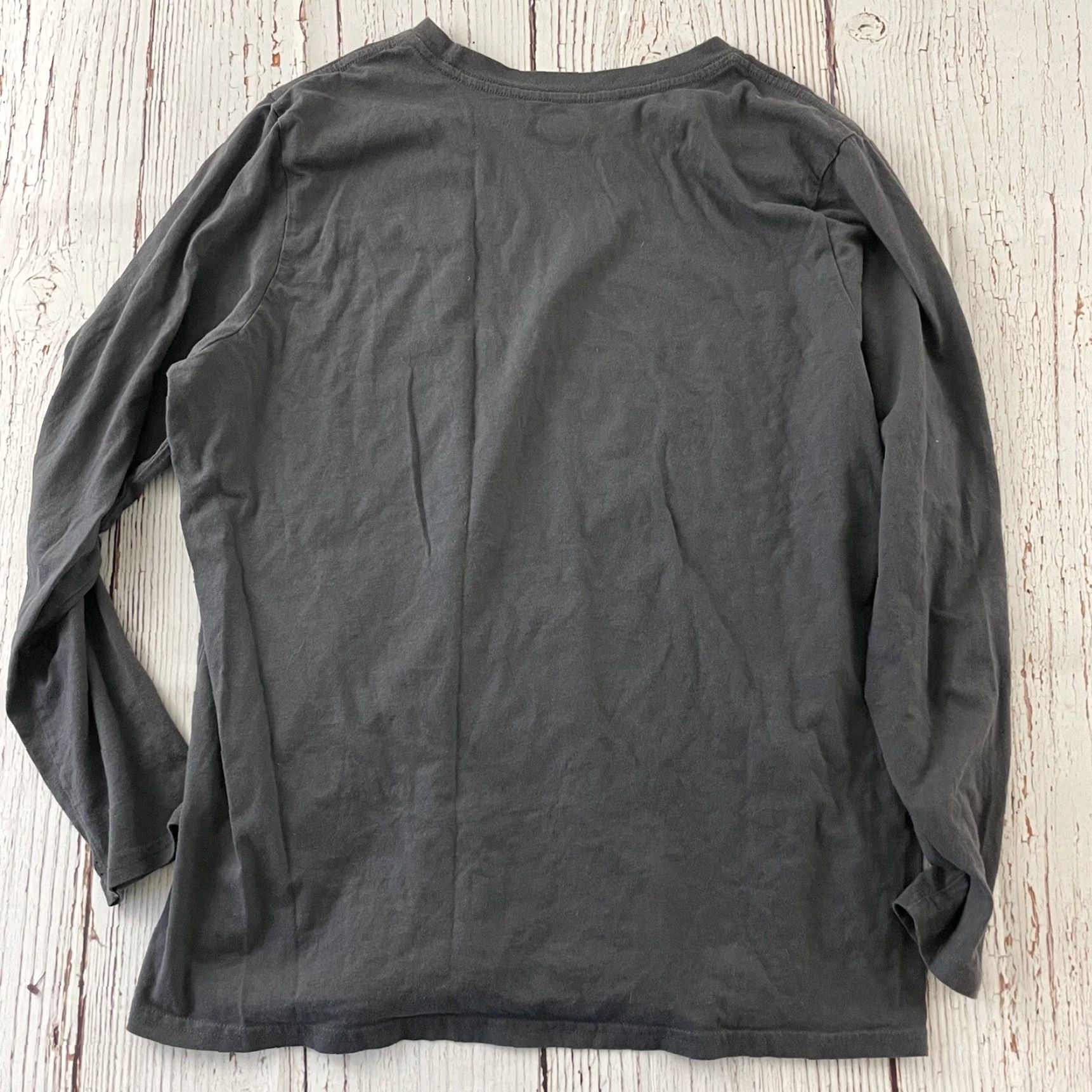 Harley Davidson VINTAGE Harley-Davidson Long Sleeve T-Shirt Women's XL Gray Size XL / US 12-14 / IT 48-50 - 5 Thumbnail