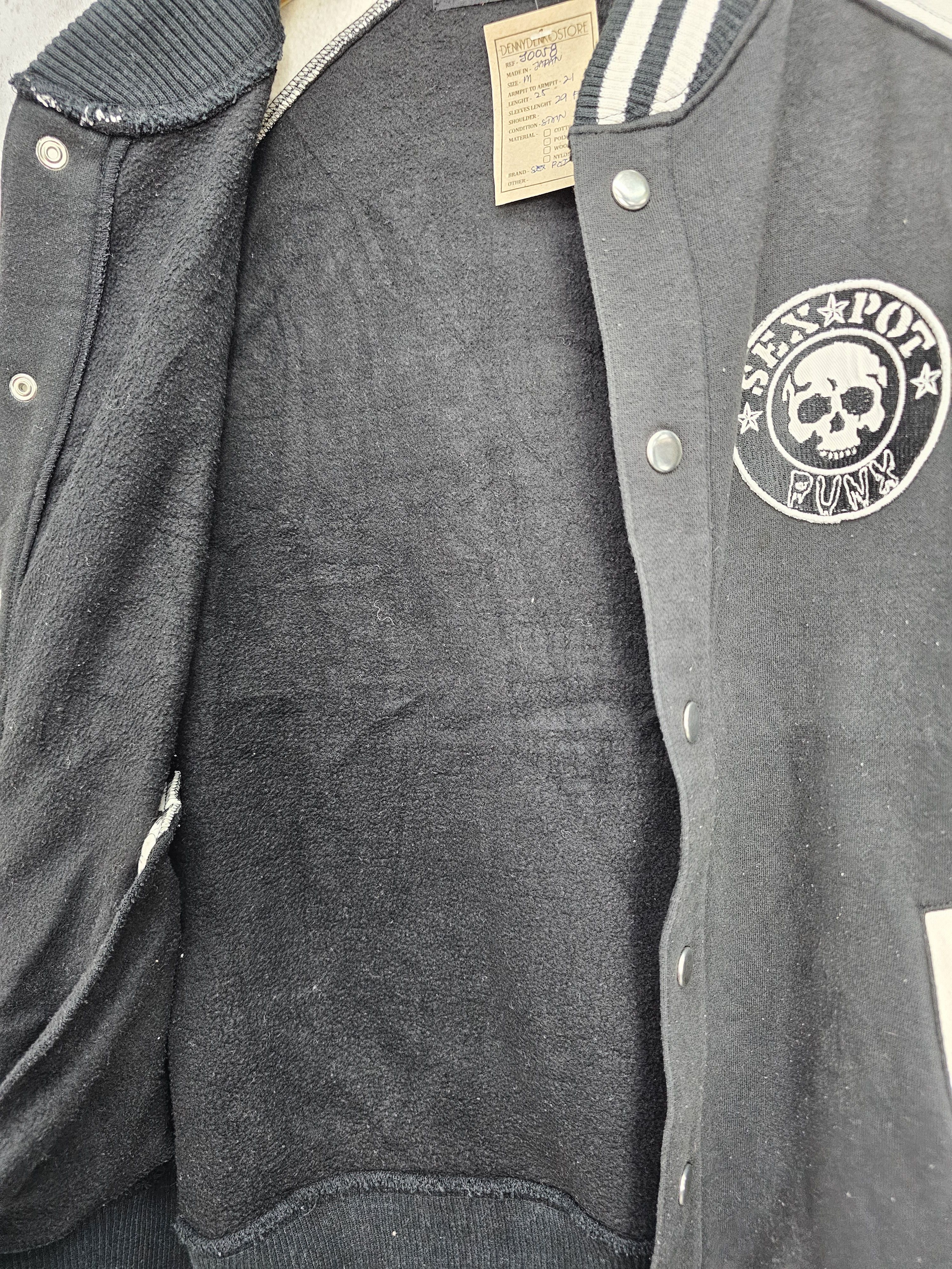 If Six Was Nine SEX POT REVENGE For The Punk Bondage Varsity Jacket J0058 Size US M / EU 48-50 / 2 - 9 Thumbnail