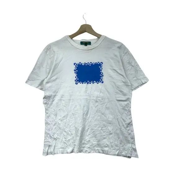 Kenzo Vtg KENZO PARIS FLORAL Painting Tee Shirt Single Stitches Size S / US 4 / IT 40 - 1 Thumbnail