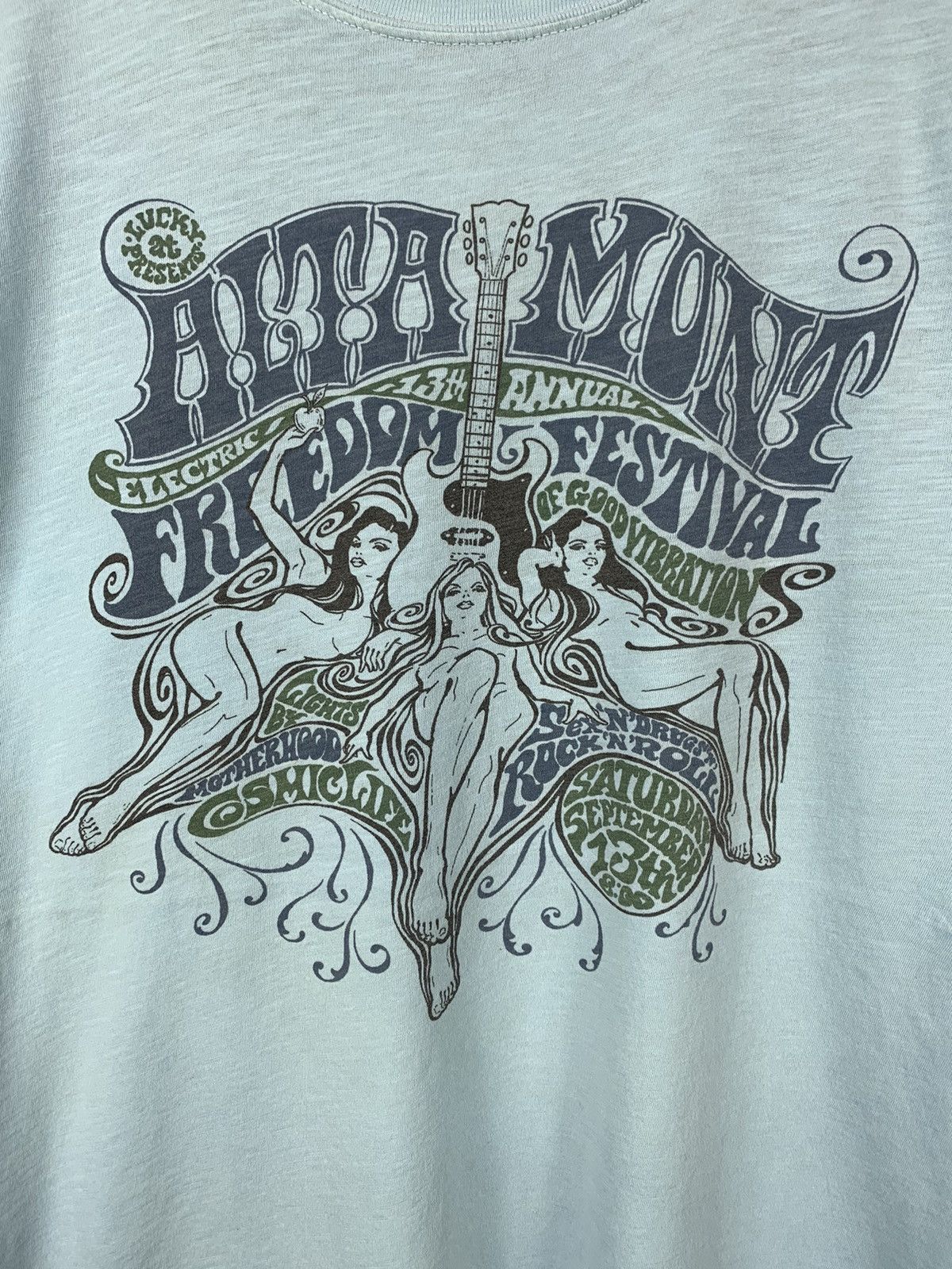 Lucky Brand Rare! Lucky Brand Alta Mund Festival not hysteric Size US XL / EU 56 / 4 - 2 Thumbnail
