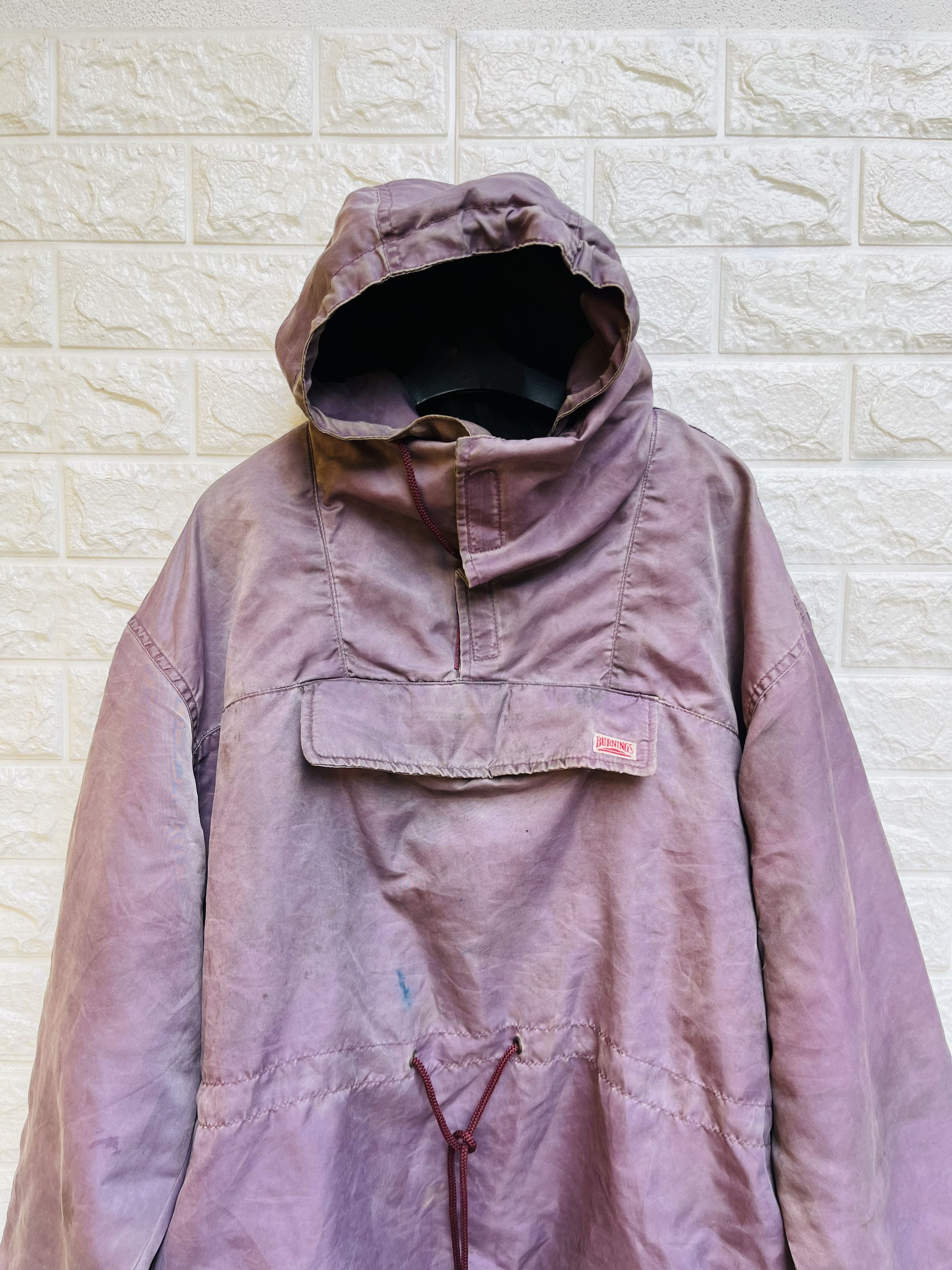Japanese Brand × Vintage Vintage Burning Pocket Hip Hop Streetwear Fashion Style Size US XL / EU 56 / 4 - 3 Thumbnail
