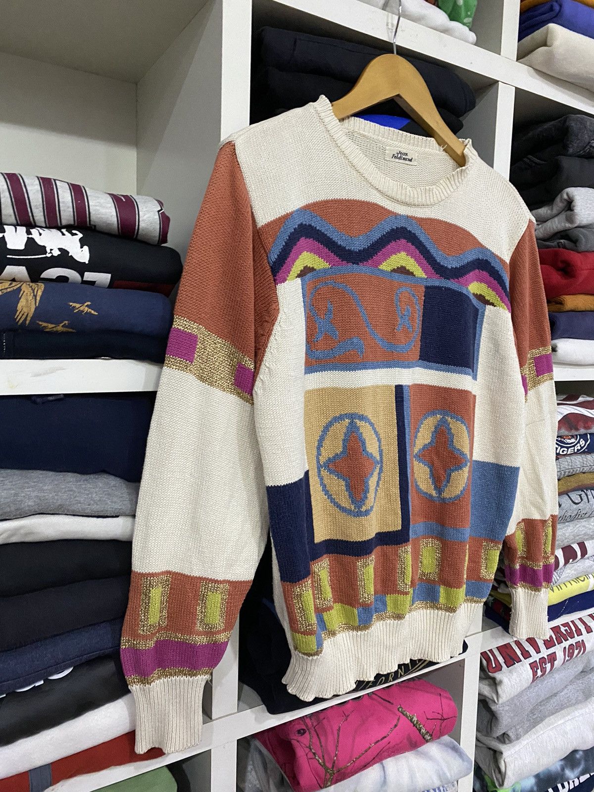 Japanese Brand × Vintage Vintage Jean Feldinand Knitwear Size US S / EU 44-46 / 1 - 4 Thumbnail