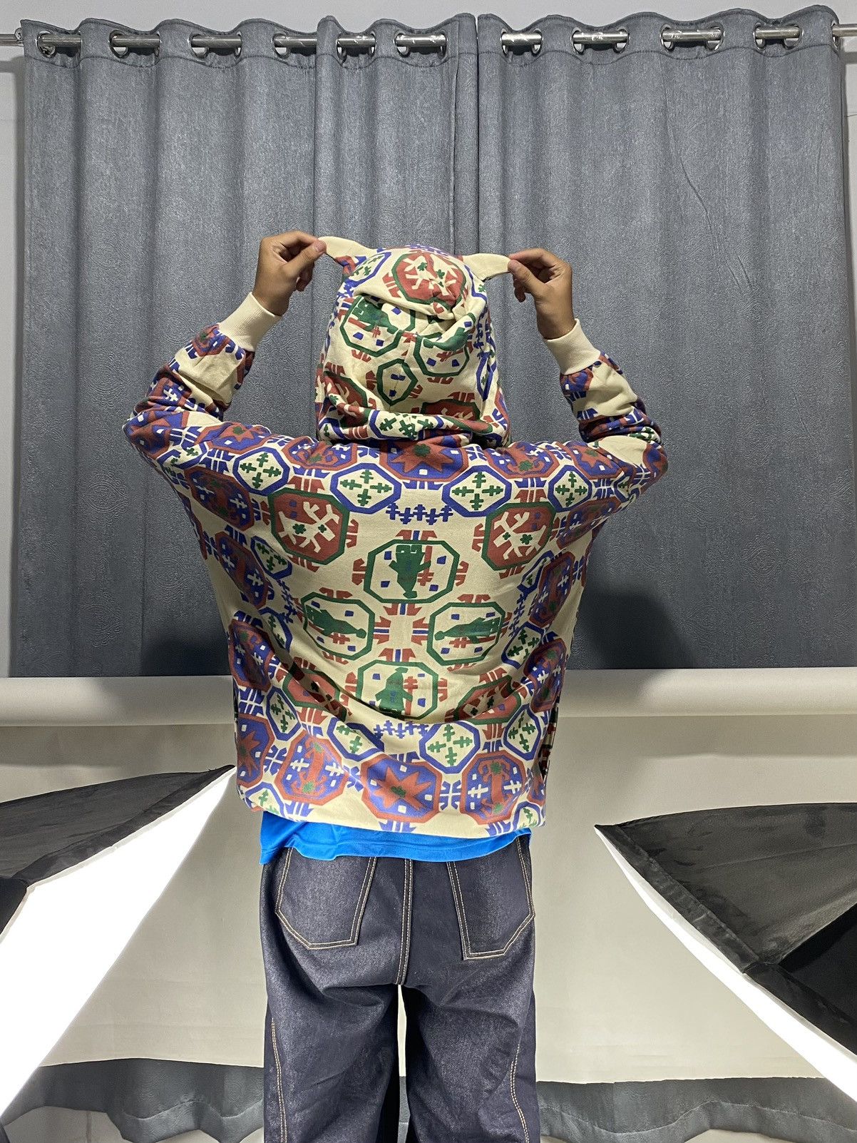 Ne-Net crazy ne-net by Issey Miyake Hoodie Zipper hoodie Size US M / EU 48-50 / 2 - 1 Thumbnail